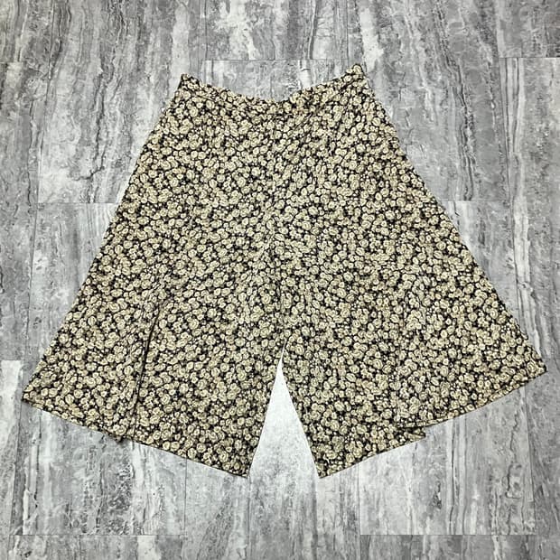 일본빈티지 하구미모리걸 달천깔페어리 플라워 버뮤다팬츠반바지