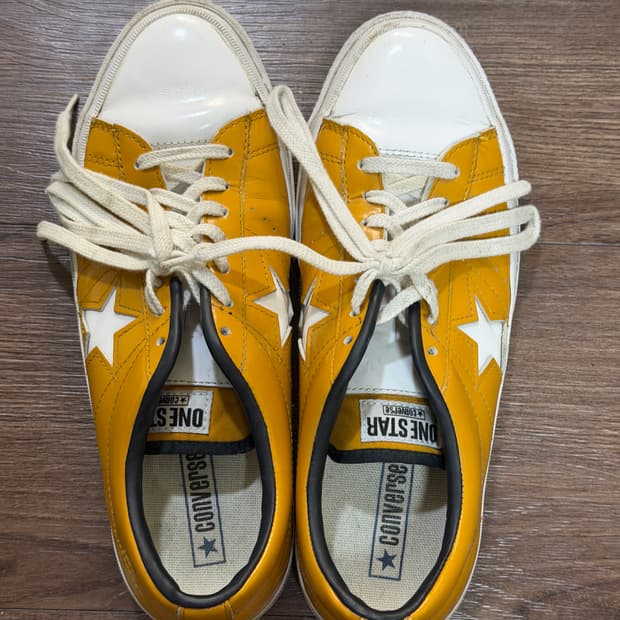 컨버스 원스타 레더 옐로우 280mm 