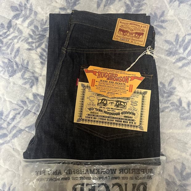 브론슨 55801XX 셀비지 데님 32사이즈 55501