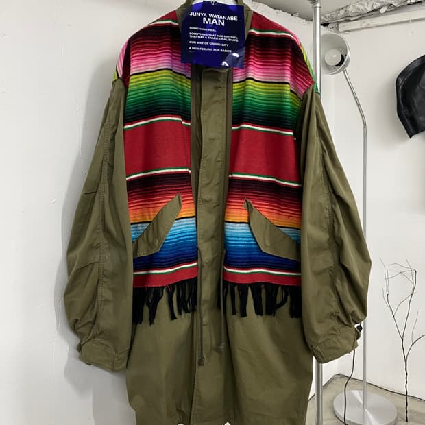 준야와타나베 22FW 자미로콰이 M-65 피쉬테일 파카