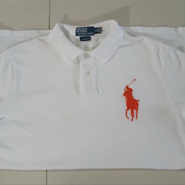 폴로 랄프로렌 빅포니 반팔 카라티 XL 가슴단면 63