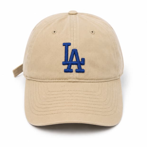 MLB LA 다저스 볼캡 베이지