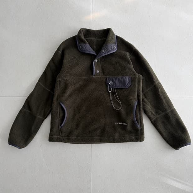 앤드원더 울 후리스 ws