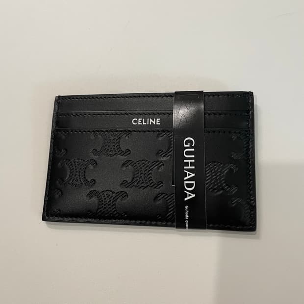 셀린느 카드지갑 블랙 새상품 판매
