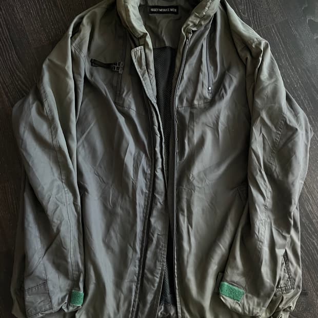 90s 이세이미야케 맨 파라슈트 자켓