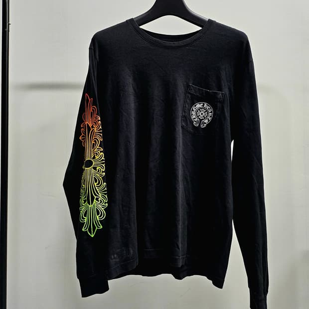 크롬하츠 멀티로고 롱슬리브 L / 상태양호 / 네고가능