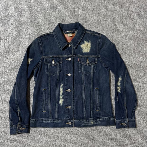 리바이스 데님 자켓 M