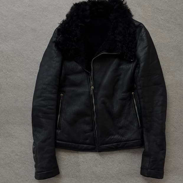 릭오웬스 램스킨 무스탕