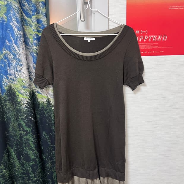 빈티지 니트 원피스