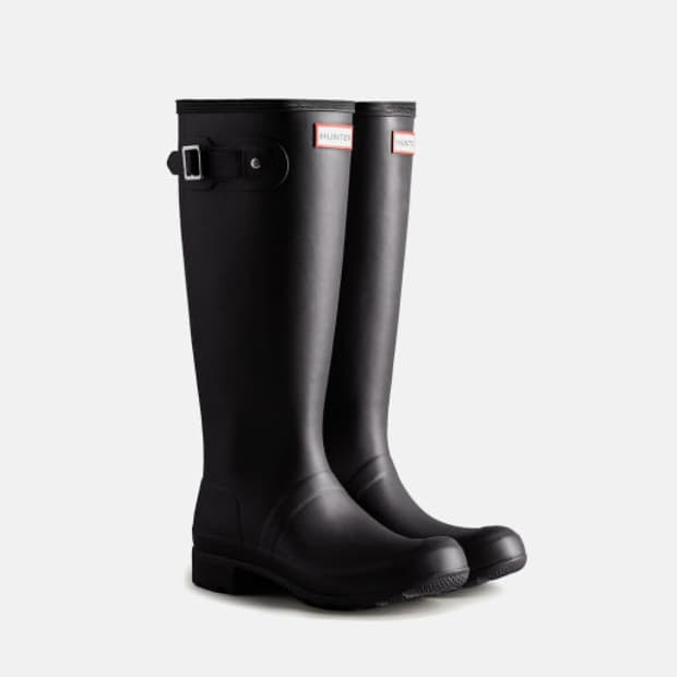 [240](새상품) 헌터 오리지널 투어 톨 레인부츠 블랙