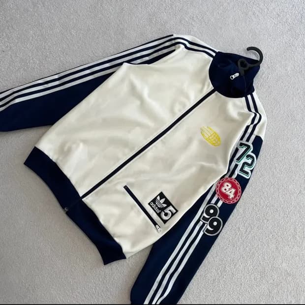 아디다스 희귀 프렌치 아이보리 져지