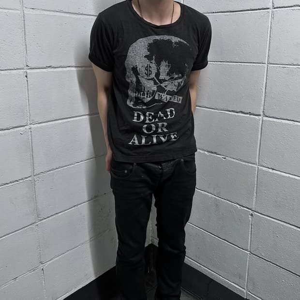 Dead or live skull short sleeve