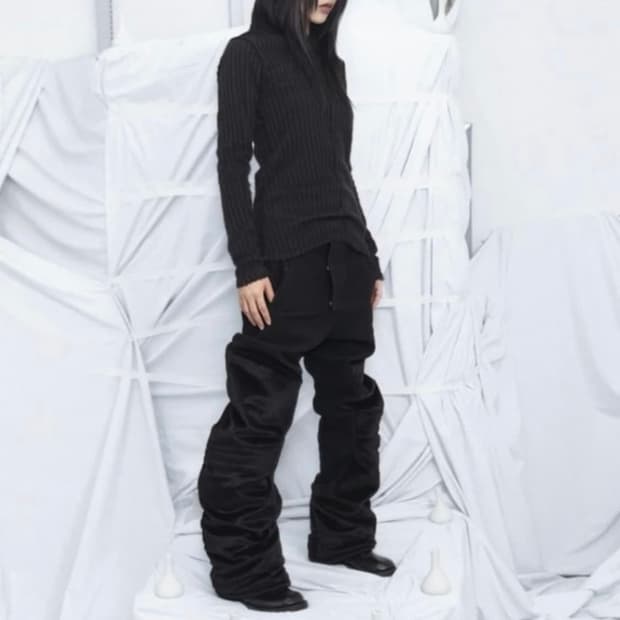 yyyy FUR ROCKET TROUSERS
