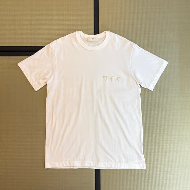 Y’s 요지야마모토 25AW 반팔 티셔츠