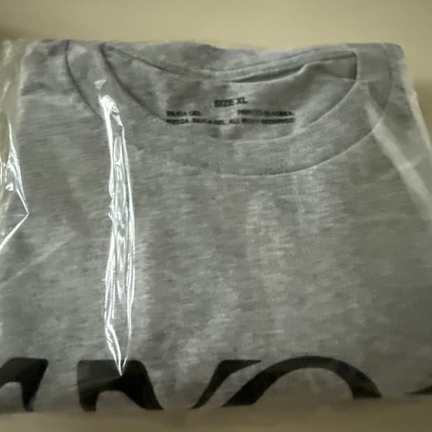 실리카겔 kyo181 반팔티 XL사이즈 미개봉