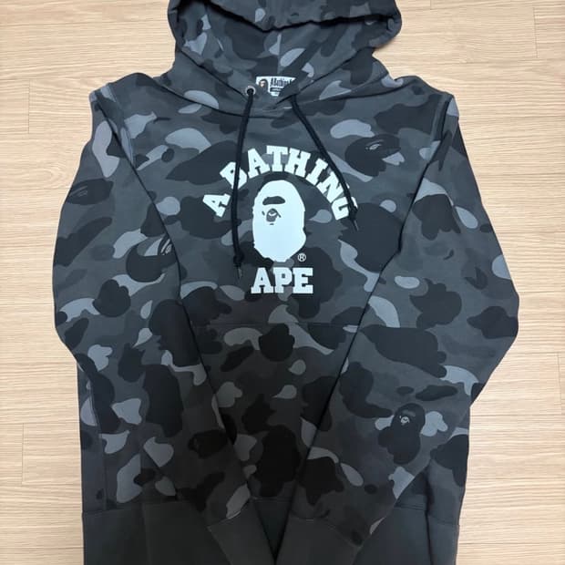 BAPE Color Camo College Pullover Hoodie