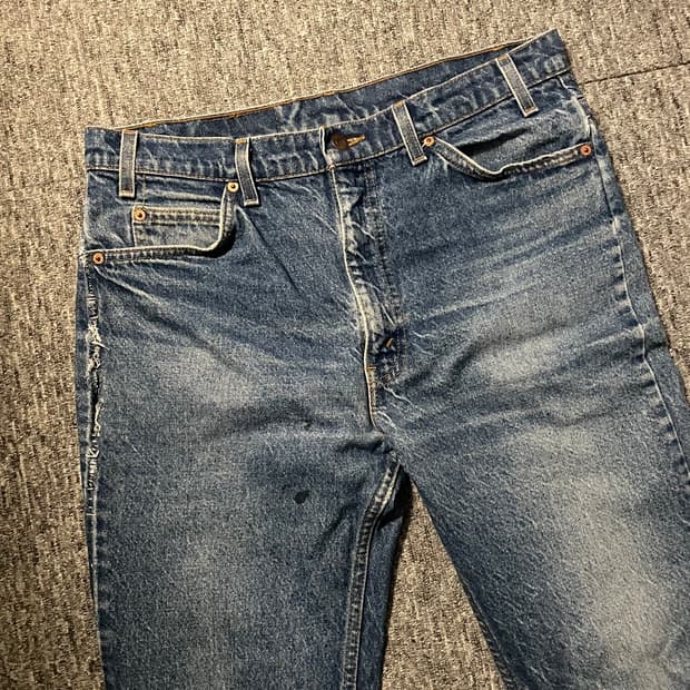 90s 리바이스 517 오렌지탭 데님 [36X34] 