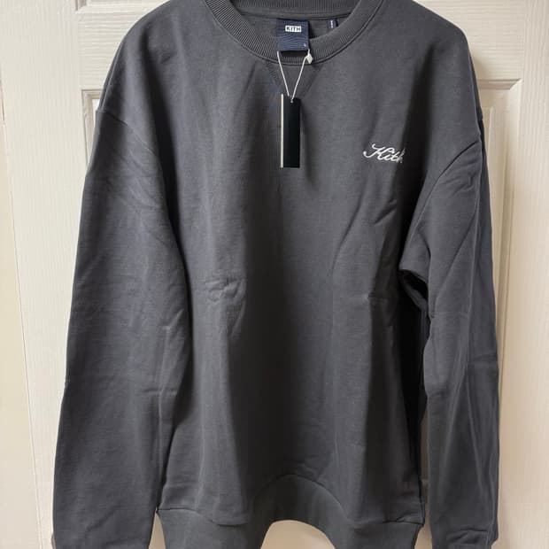 KITH NELSON 키스 기본로고 맨투맨