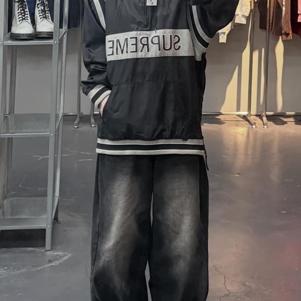 슈프림 아노락 풀오버 자켓 A3557