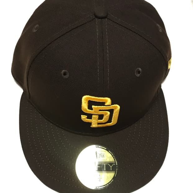 뉴에라 59fifty mlb 어센틱 샌디에이고 파드리스 브라운 714