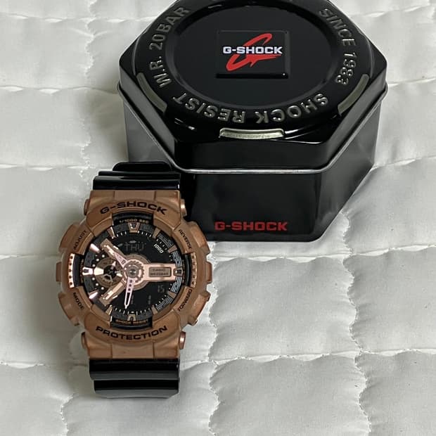 카시오 지샥 빅페이스 로즈골드 (5146/5425)