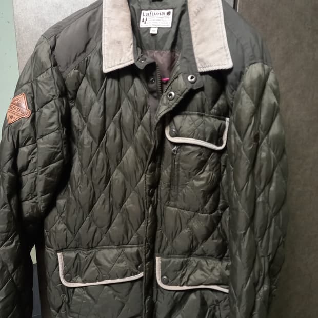 라푸마 퀄팅자켓 슬림핏 100