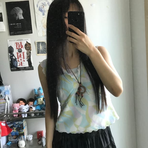 재패니즈 유메 프릴 슬리브리스
