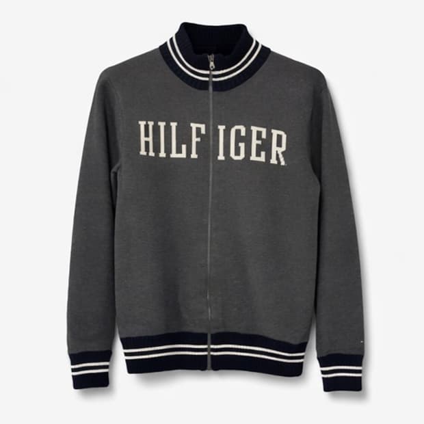 타미힐피거 니트집업