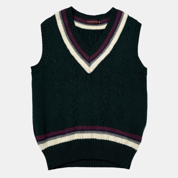 chaps ralph lauren knit vest