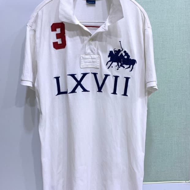 폴로 한정판 LXVII 더블빅포니 럭비PK