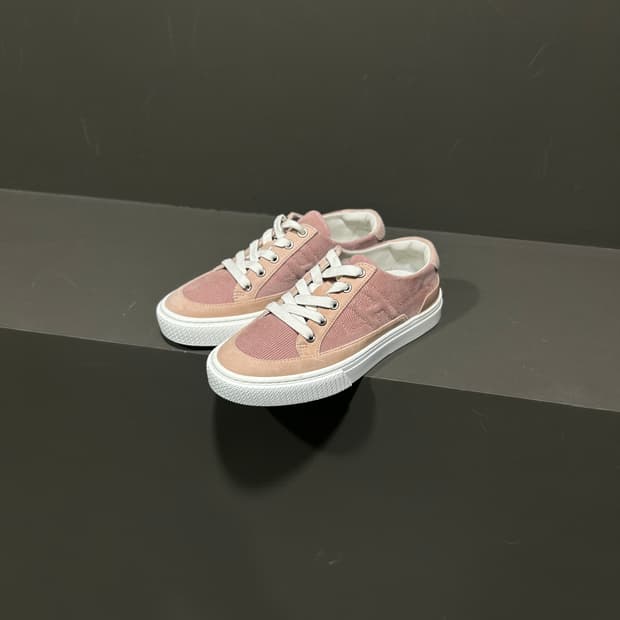 에르메스 로즈 오팔린 딥 스니커즈