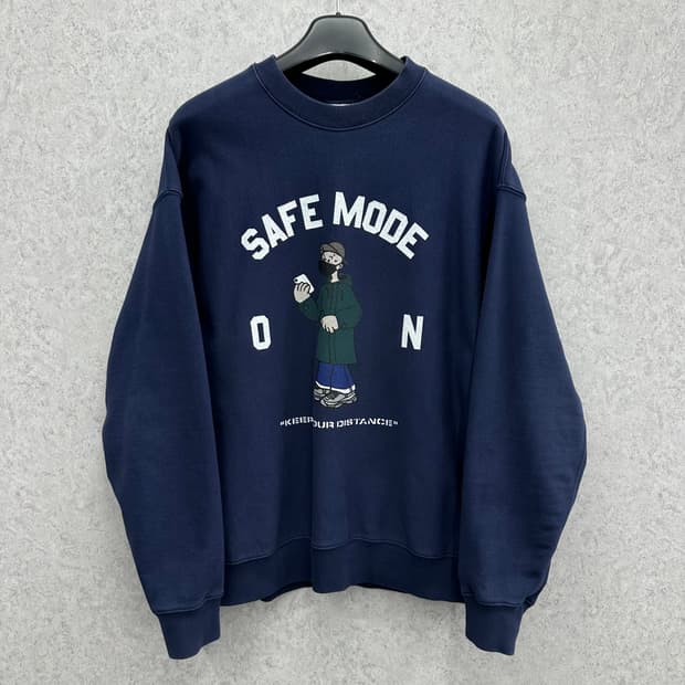 95 아웃스탠딩 남자 루즈핏 맨투맨