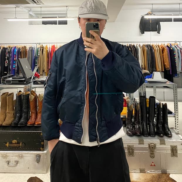 80~90s ALPHA INDUSTRIES ma-1 80~90년대 마원