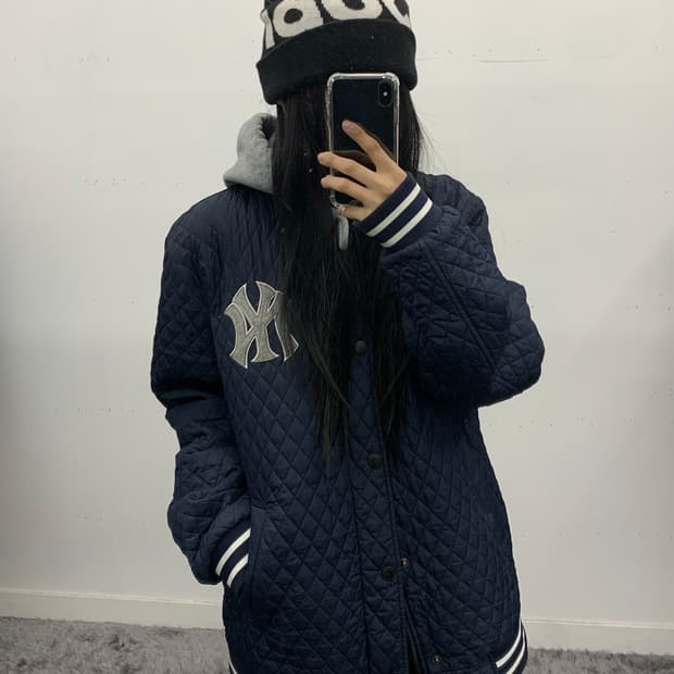 Mlb 누빔 스타디움 자켓