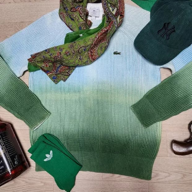 (새상품)LACOSTE 라코스테 니트 스웨터
