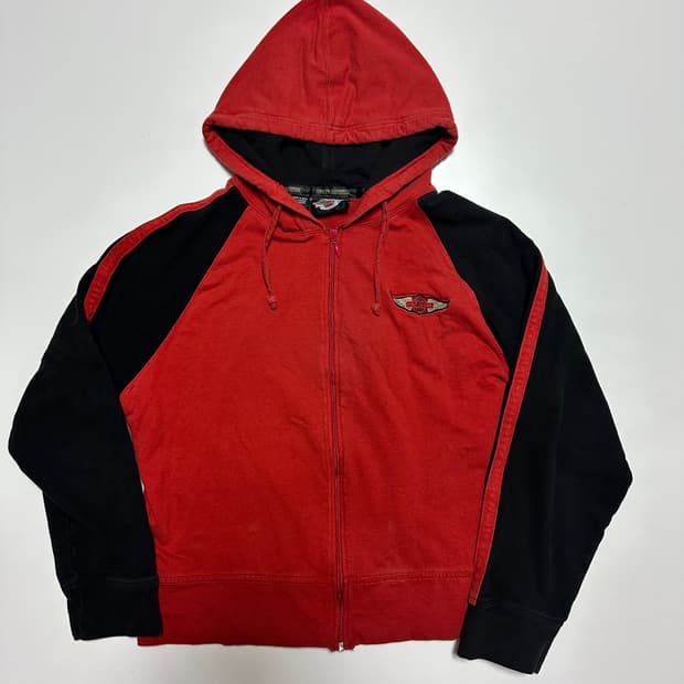 할리데이비슨 후드집업 키즈XL