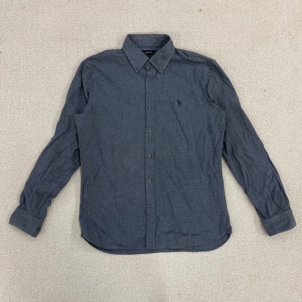 [105] 헤지스 슬림핏 체크 셔츠 남방 0120M1