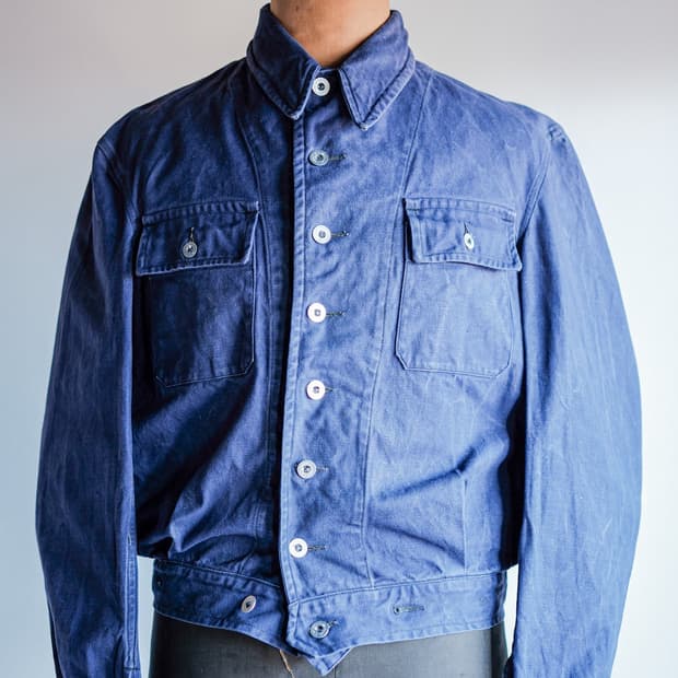 40s 프렌치 french army / M41 메카닉 자켓 / M