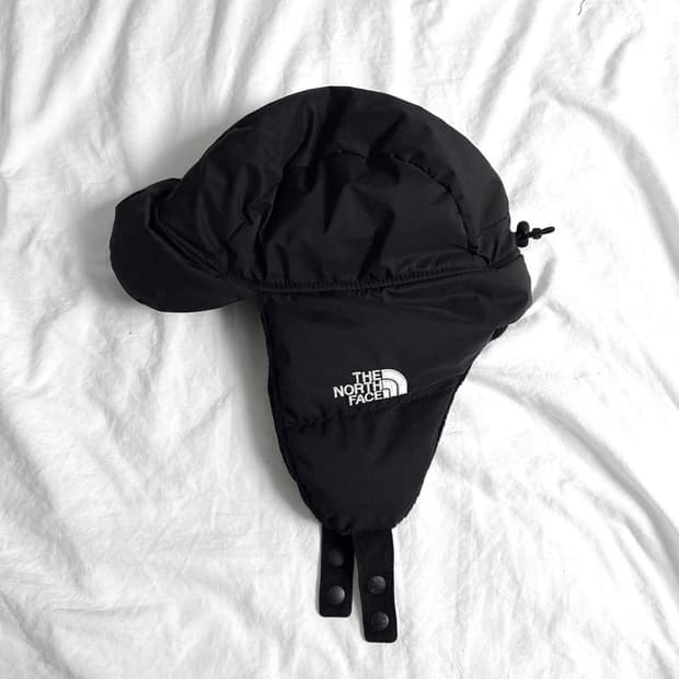 노스페이스 패딩 모자