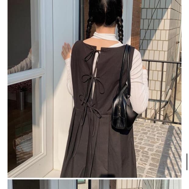 플리츠 나시 원피스