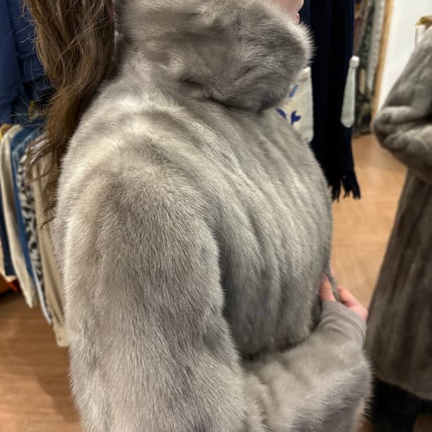 SAGA 밍크 퍼코트