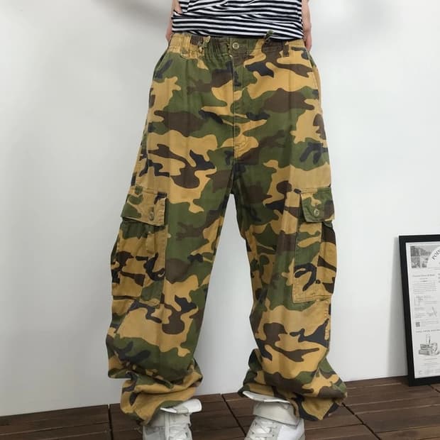 ALPHA Camo Cargo Jogger Pants