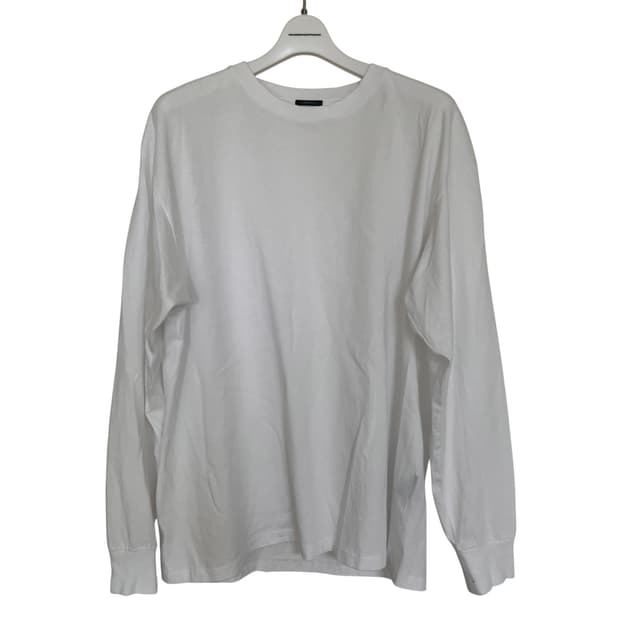 [3] 26ss comoli 코모리 롱슬리브 티셔츠 화이트