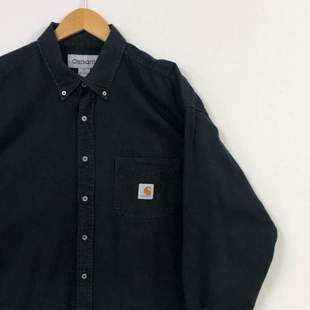 Xxl 칼하트 블랙 워크 셔츠