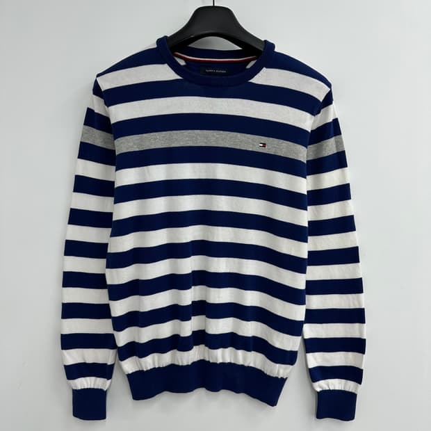 95 타미힐피거 남자 스트라이프 니트