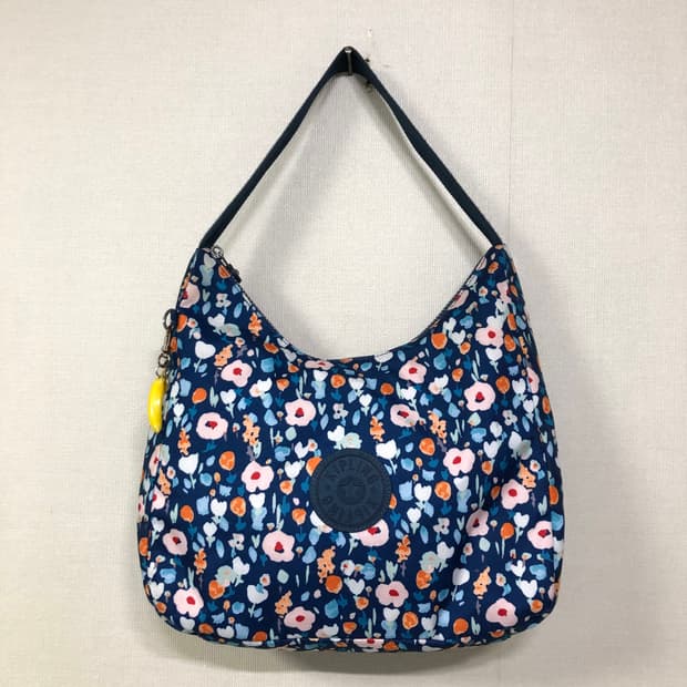 키플링 플라워 숄더백 토트백 _ 블루 (y2k, 모리걸)