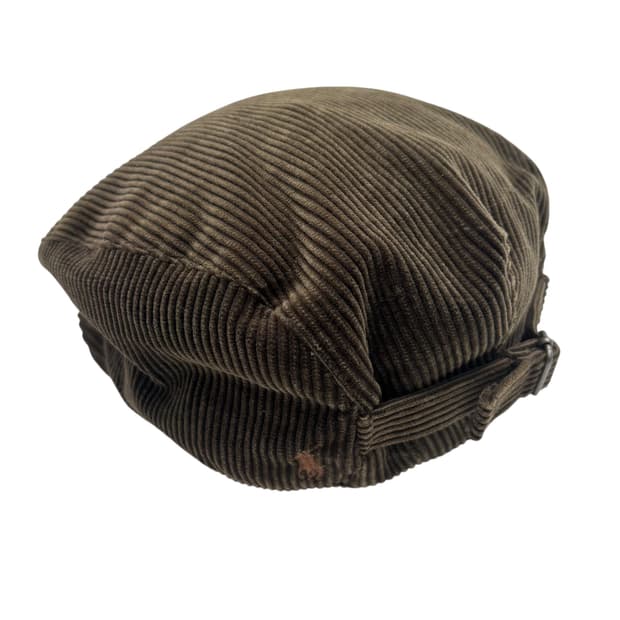 폴로 랄프 로렌 코듀로이 브라운 헌팅캡 S/M