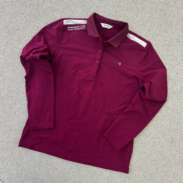 100 Ping 긴팔 카라티 0428D