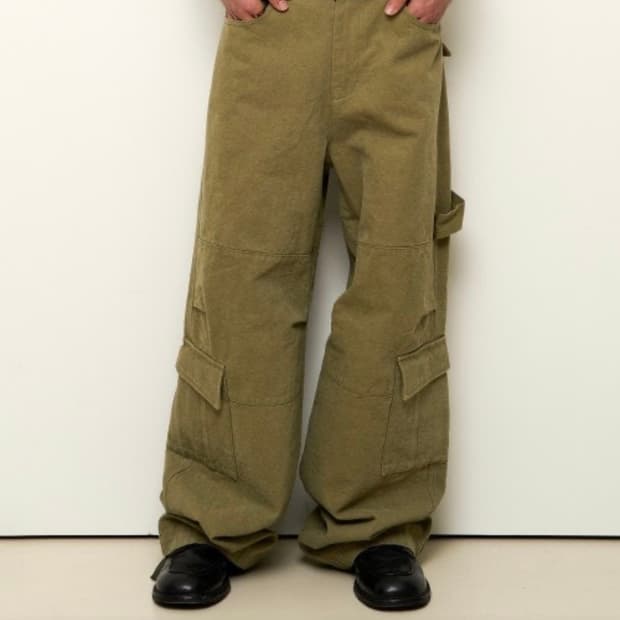 999휴머니티 오블리크 카고팬츠 1사이즈