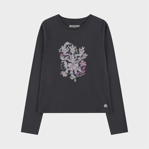 코이세이오 코랄 롱슬리브 차콜